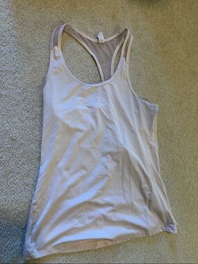 Athleta Light Pink Racerback Tank